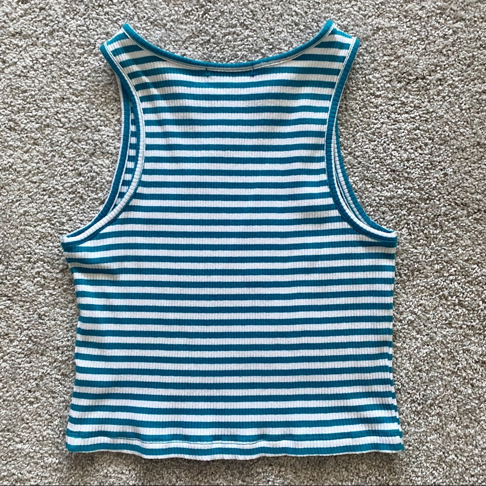 💙Tank Crop Top Size Small - Picture 2 of 2